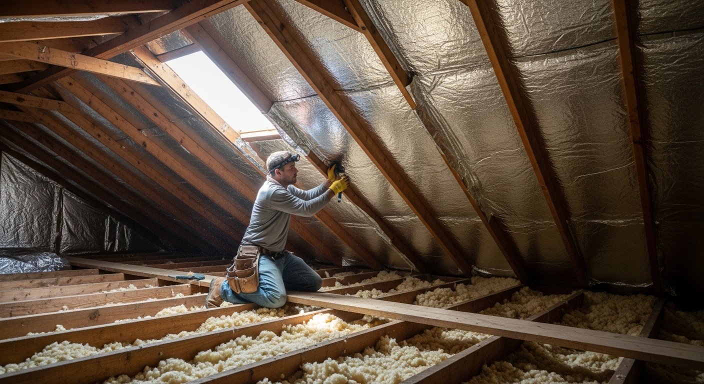 Insulation upgrade near Pasadena